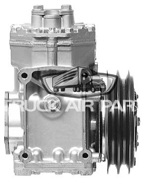 TruckAir Parts 03-3203E - CCI Compressor With Two Groove Clutch